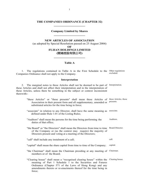 Companies Ordinance, 1972 .